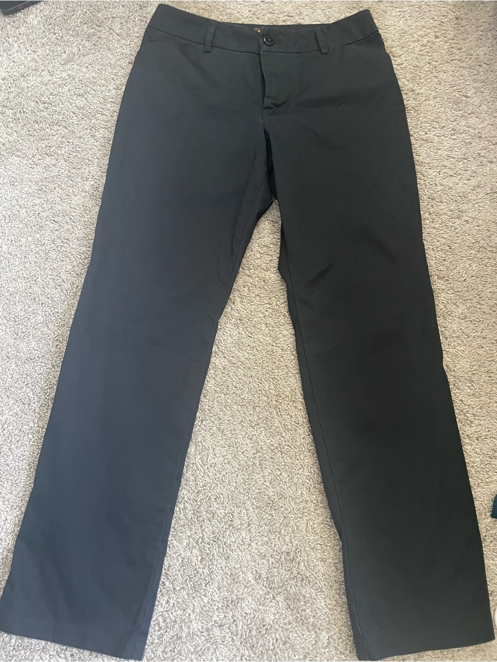 Lee Women's Black Straight-Leg Pants